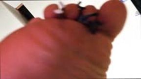Giantess Giant feet torment Teenys 4k