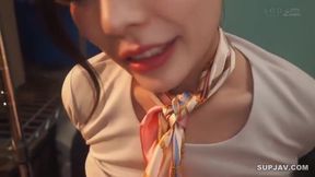Bushy Brunette Reika Gets Wild in Tokyo, Uncut and Unrestrained