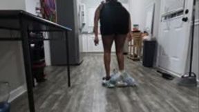 Disgusting Trash vs Goddess in Flats