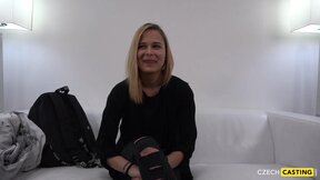 Gorgeous VIRGIN Lesbian Tries Cock for First Time!
