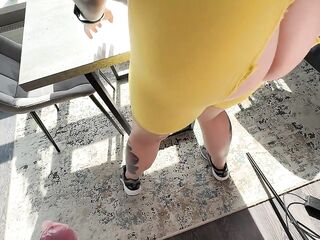 I stretched my legs and that guy stretched my ANAL