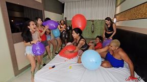 THE PARTY OF 10 GIRLS AND THEIR BALLOONS - CLIP 2 - KC 2025!!!!