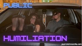 Public Car Fetish – Tattooed Goddess