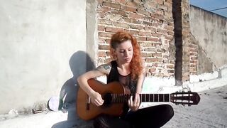 First porn scene of Argentine singer Katrina Emo - menage