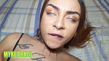 Estreia de Pietra Candy no canal, sexo oral quente e babado,anal apertado, ninfeta safadinha