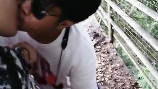 DALAWANG KABATAAN NA PINOY NAG TSUPAAN SA TABI NG KALSADA - PINOY OUTDOOR BLOW