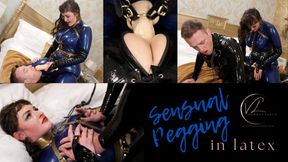 Vivienne l'Amour - Sensual Pegging in Latex (720P FULL HD)