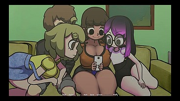 WelCUM To The City [ TABOO HENTAI game PornPlay ] Ep.3 step cousin naked on a phone call family meeting !