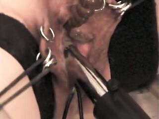 Peehole stimulation by finger and sounds