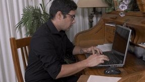 Working at Home Can Have It's Hazards, Especially if You're Little Jimmy Fabian! 1080p Version