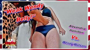 Weak Wendy Belly! WMV