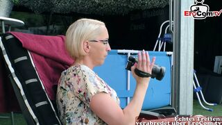German wifey ask Hubby to make a amateur porn