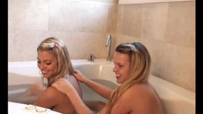 Tiny twink gets down and dirty with her femme fatale friend