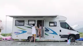 Ranako and Friends Go Camping and She Ends up Getting Fucked in the Tent