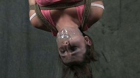 Addicted to tortures slut is suspended and punished in the basement