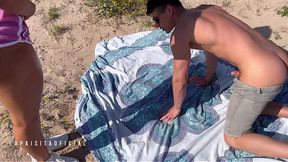 Big-Assed Paisita Lulls Beach Goers with Pleasure