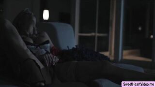 Step Daughter caught her Mommy masturbating