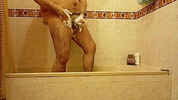 I jerk off and show you my ass while I shower.