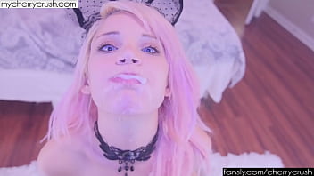 'Hot Girl In Fishnets Does Anal&#x1F44C; With Accessories & Licks Shaft'