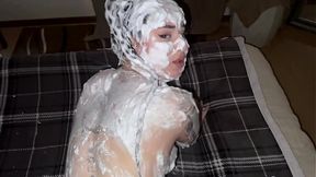 Suds and Strokes - Plump Butt&#x1F351; Gets Deep Cleansing