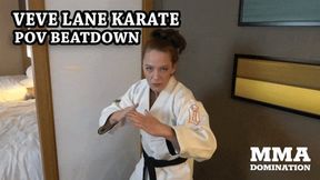 Veve Lane Karate POV Beatdown 4K UHD