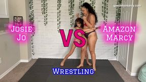 Amazon Marcy vs Josie Jo: Wrestling mismatch