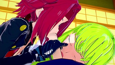 CC and Kallen have fun with Lelouch - Code Geass Parody