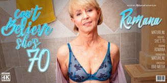 Sexy 70 year old goodlooking grandma Romana