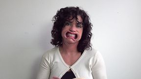 gag reflex fetish - covid uvula swab