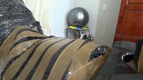 PAWG MUMMIFYING HER SLAVE AND FARTING A LOT IN HIS FACE BY SARA ROSA AND DANIEL SANTIAGO CAM BY ALINE FULL HD