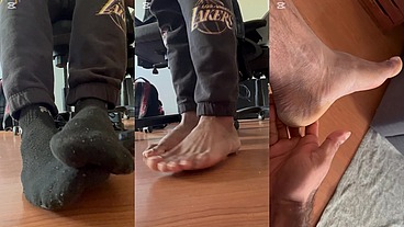 MALE FOOT WORKSHIP - WESLEY BULL