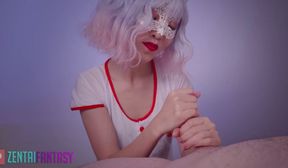 Zentai fantasy blowjob