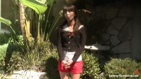 Welcome to America: Pretty Asian Exchange Student Receives Cum