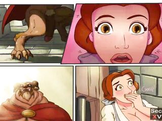 Gal and the Brute pt. 1 - Monster Dick Screw little Village wench -- Fairy Tale Anal Parody