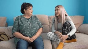 NICOLE and HELEN - I have a surprise for you, new slave girl (HD)