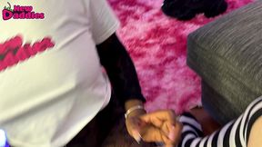 pretty black girl with wet mouth drains bwc ~ pov blowjob ~ newdaddies ~ milk chocolate