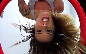 Girl farting