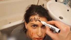 Most Humiliating Video Ever, Piss Swallowing, Deepthroating, Face Slapping, Enslavement, Body Writing, Verbal Abuze