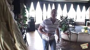 Fake audition turns brunette beauty into helpless pawn for lustful group bang