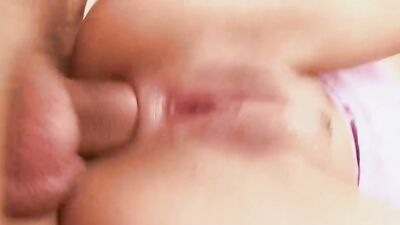 Sexy Teen Gets A Big Fat Load Shot Inside Her Ass - Anal Creampie