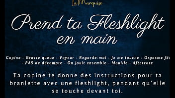 Prend ta Fleshlight en Main - French audio JOI GFE dirty talk