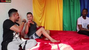 primeira vez da lara ruiva na telinha