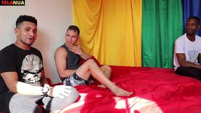 primeira vez da lara ruiva na telinha