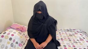 Huge Wide Pussy Saudi Muslim Big Ass &amp; Big Boobs Fucked By Stepson When She Alone In Restroom - Hijab &amp; Niqab BBW Arabia