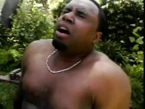 Monique does oral and gets facial cmshot after cock fucking on the lawn