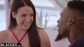 Sexy Angela White enourmous natural tits are perfect for bbc