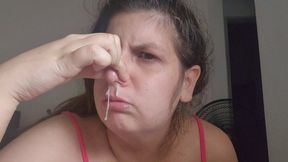 Clearing My Nose and Coughing Up a Storm: So Much Coming Out!