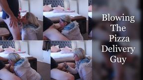 Blowing The Pizza Delivery Guy_MP4 4K