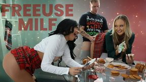Horny&#x1F975; MILF Paisley Porter Gets Wild with Her Sex-Crazed Stepfamily During Festive Intercourse Session
