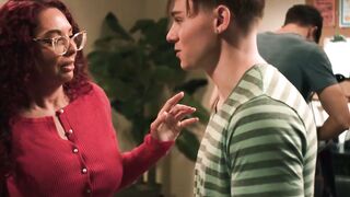 Teacher is cornered and now has to fuck